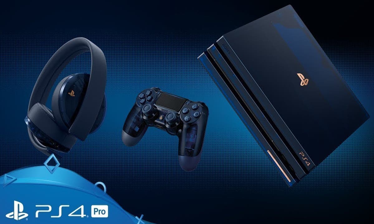 tinción apasionado Reina Especial PlayStation 4 Pro para celebrar 500 millones de consolas vendidas