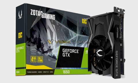 Zotac GeForce GTX 1650 nueva tarjeta gr fica de bajo consumo