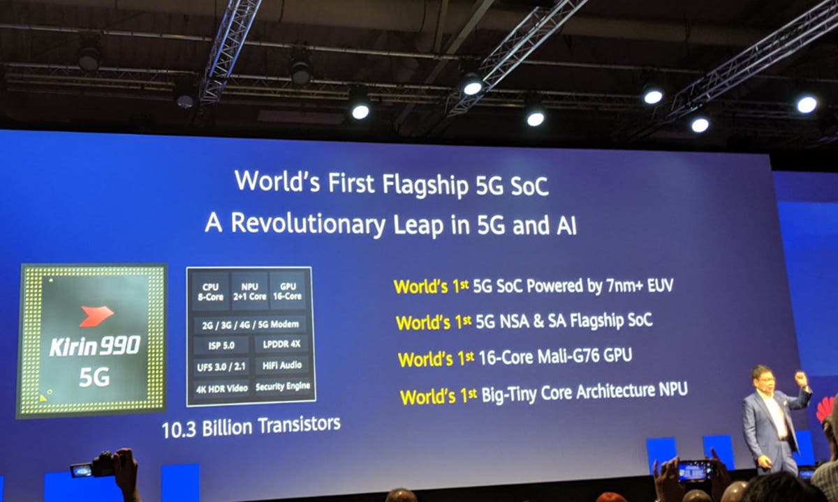 Huawei Kirin 990, el "más potente del mundo" con 5G