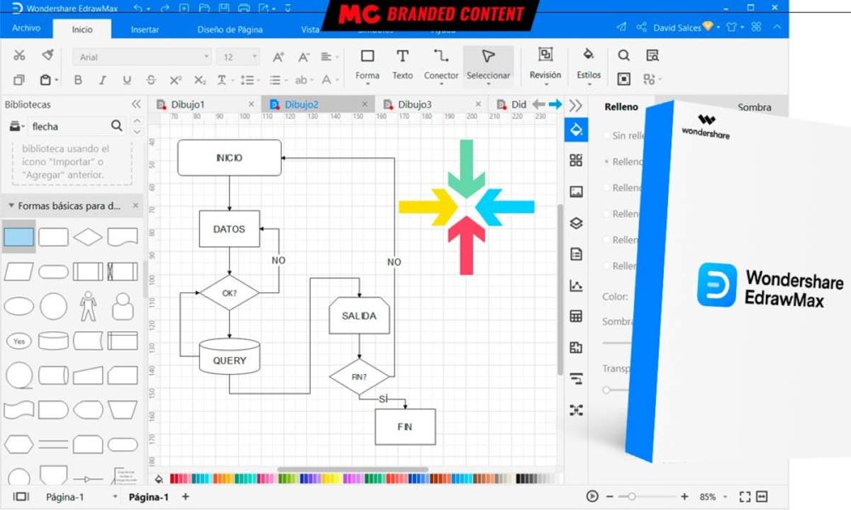 EdrawMax: diagramas sin límites – MuyComputer