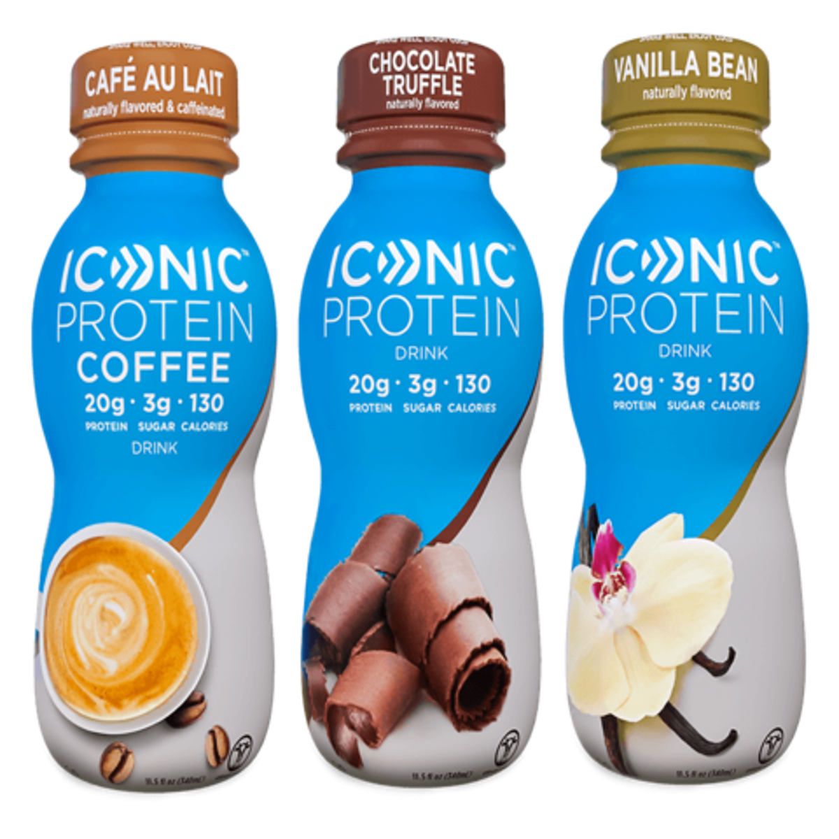 Iconic Grass Fed Protein Drink, Review of ALL 4 Flavors