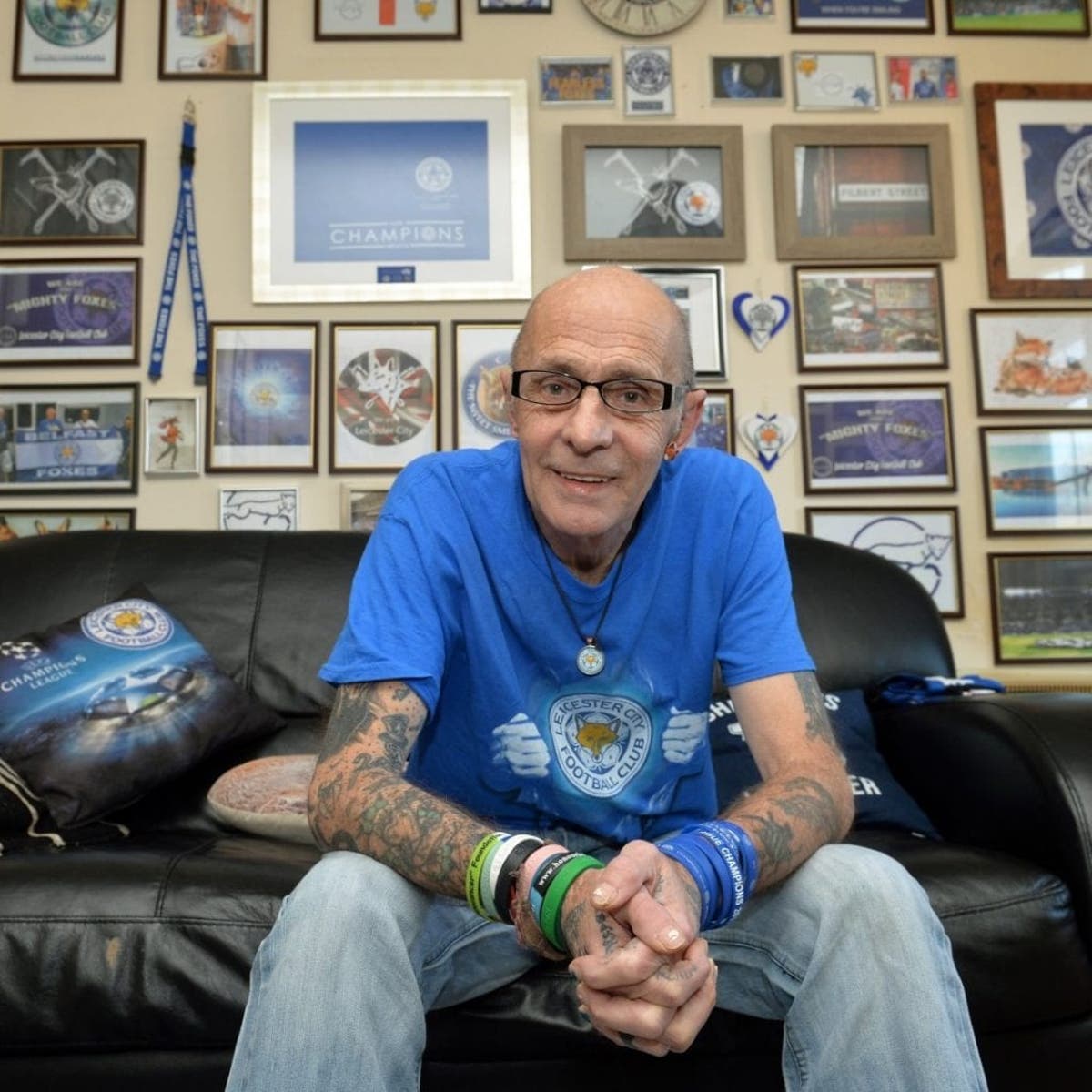 Leicester City Football Superfan Transforms Home Into Shrine To The Foxes Real Fix Magazine