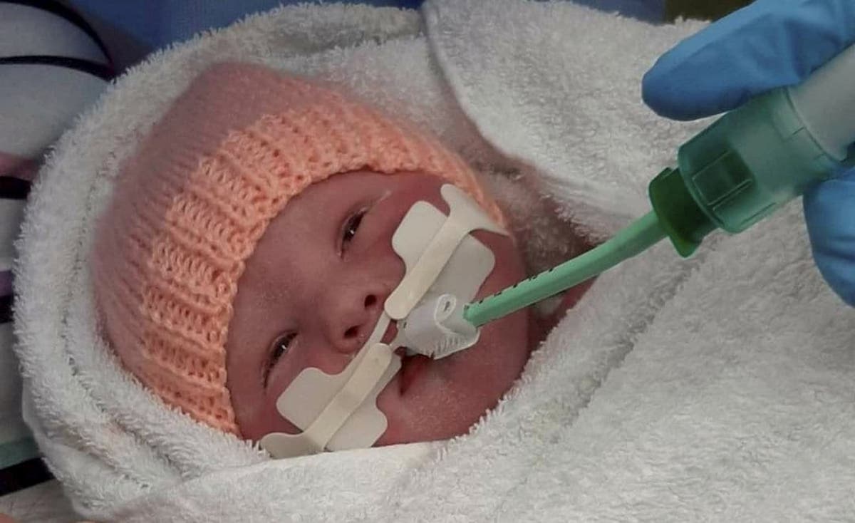 Miracle Baby Born With A Hole In Her Throat Finally Able To Go Home After Spending The First Five Months Of Her Life In Hospital Real Fix Magazine