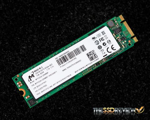 Lot of 10 Micron 256GB MTFDDAV256TBN 1100 M.2 SATA NGFF Solid State Drive SSD