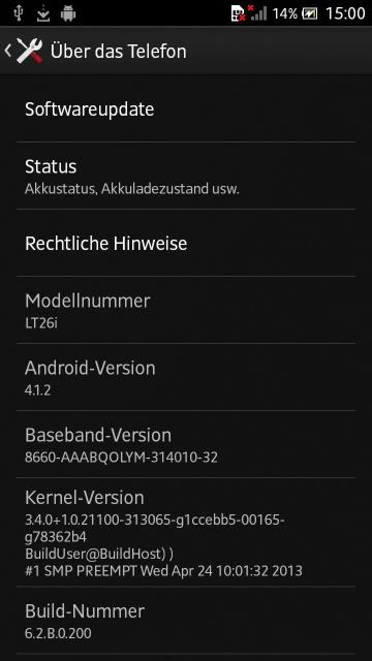 New Xperia S Jelly Bean build leaks [6.2.B.0.200] | Xperia Blog