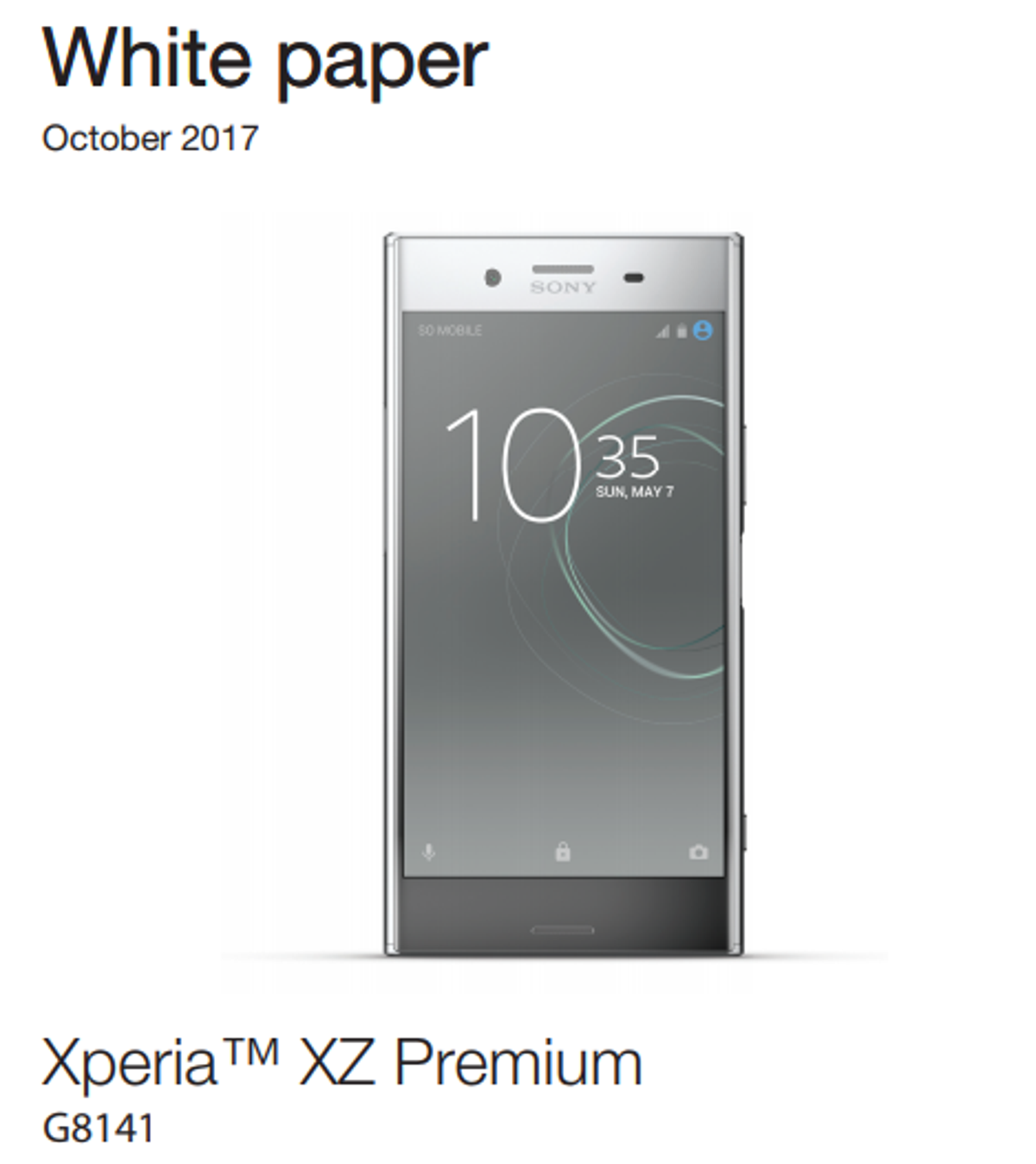Sony Mobile no longer publishes Xperia White Papers | Xperia Sony Mobile no longer publishes Xperia White Papers | Xperia